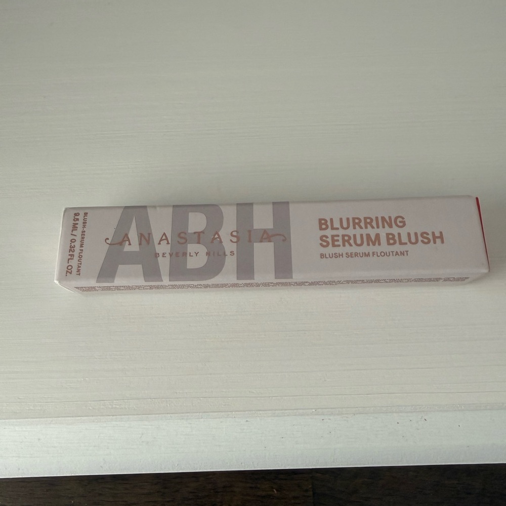 Anastasia Beverly Hills Blurring Serum Blush in Cream Packaging Color Hibiscus